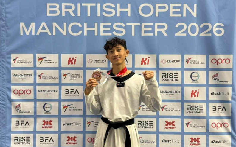 Sabet Medali di Manchester, Atlet Taekwondo Udinus Perkuat Tim Indonesia di British Open 2026